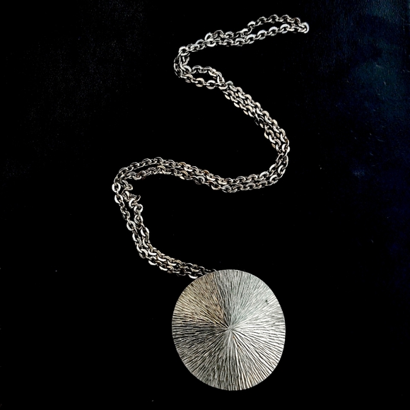 Vintage Mid-Century Modern Silver Jensen Necklace